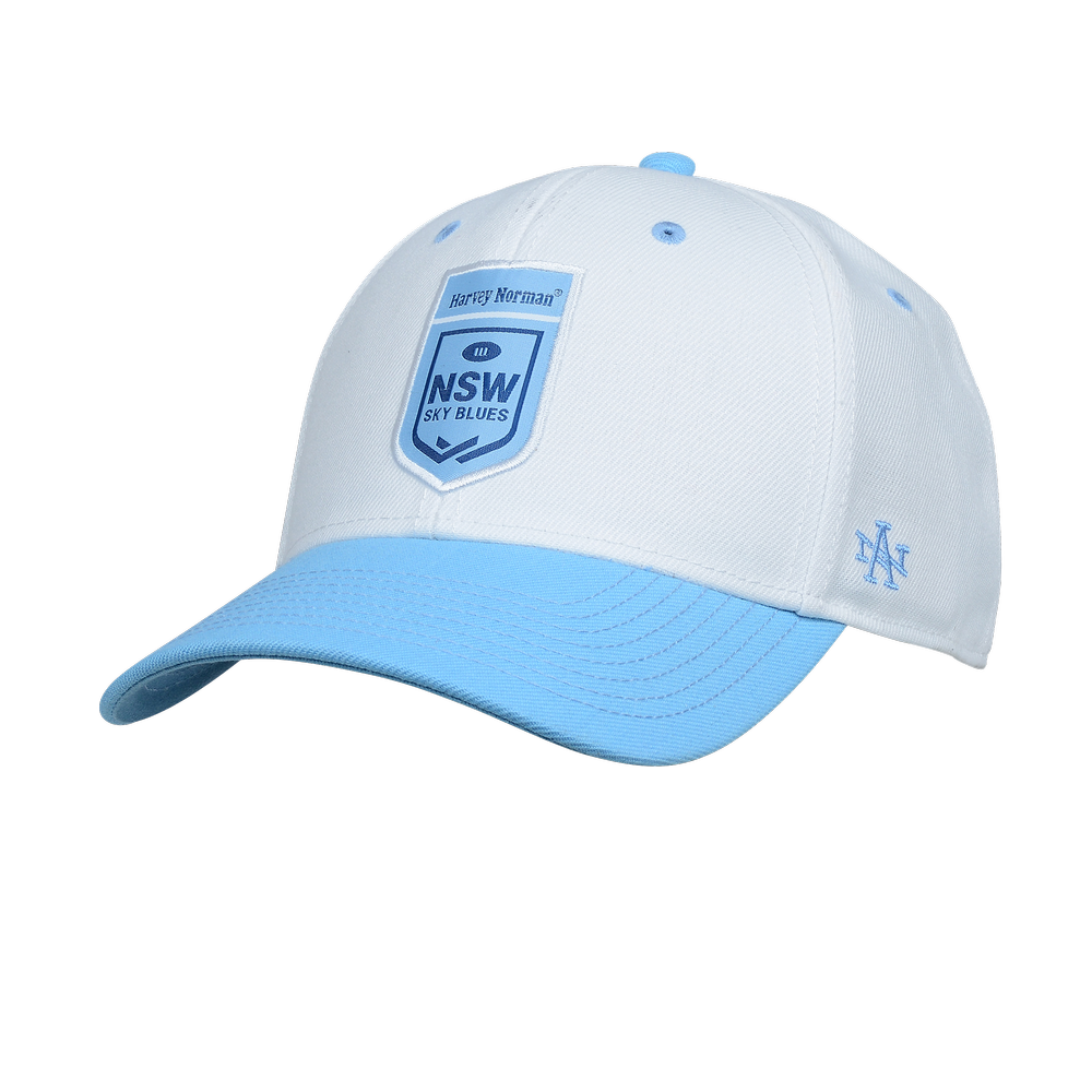 Nsw Sky Blues 2022 White / Blue Two Tone Stadium Cap Headwear