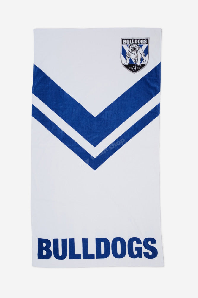 Canterbury-Bankstown Bulldogs NRL Beach Towel Beach Towel