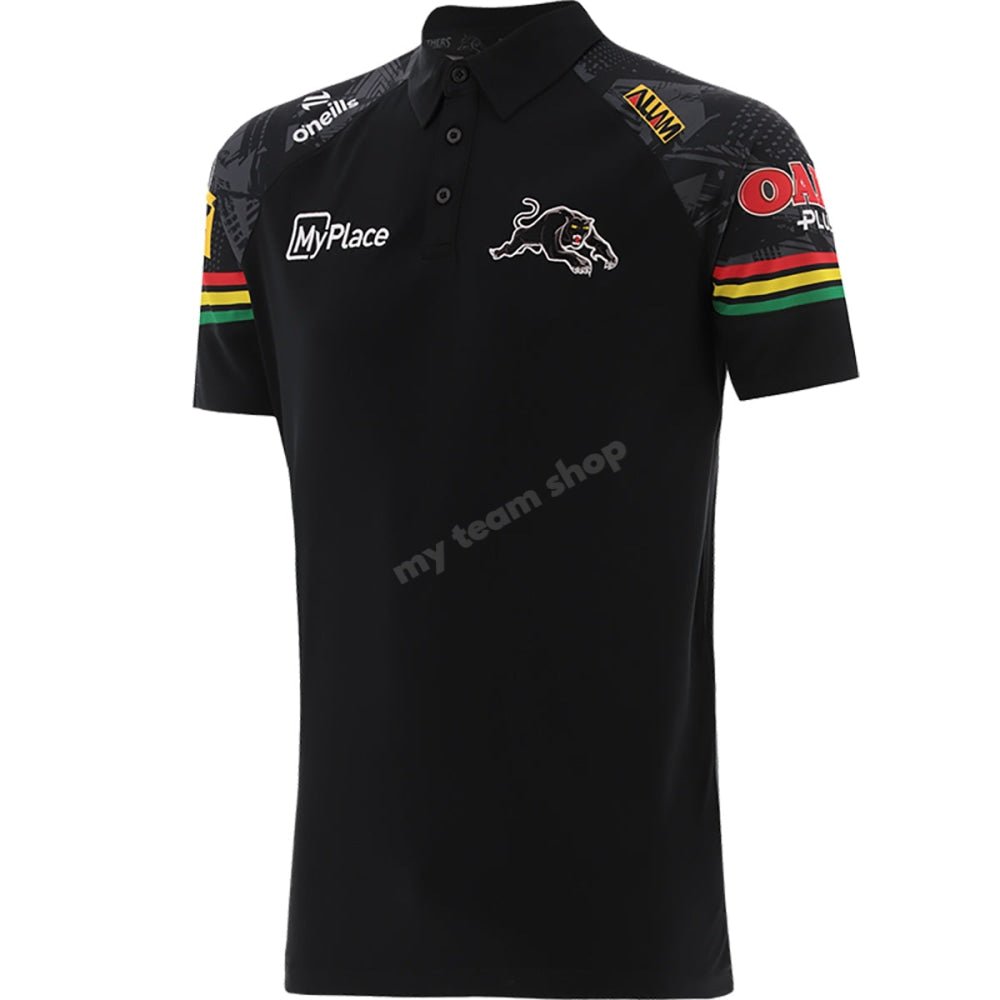 Penrith Panthers 2024 Nrl Mens Media Polo Media Polo