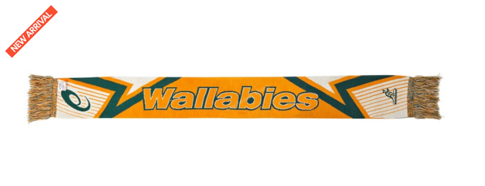 Wallabies 2024 Rugby Supporter Scarf Rugby Scarf