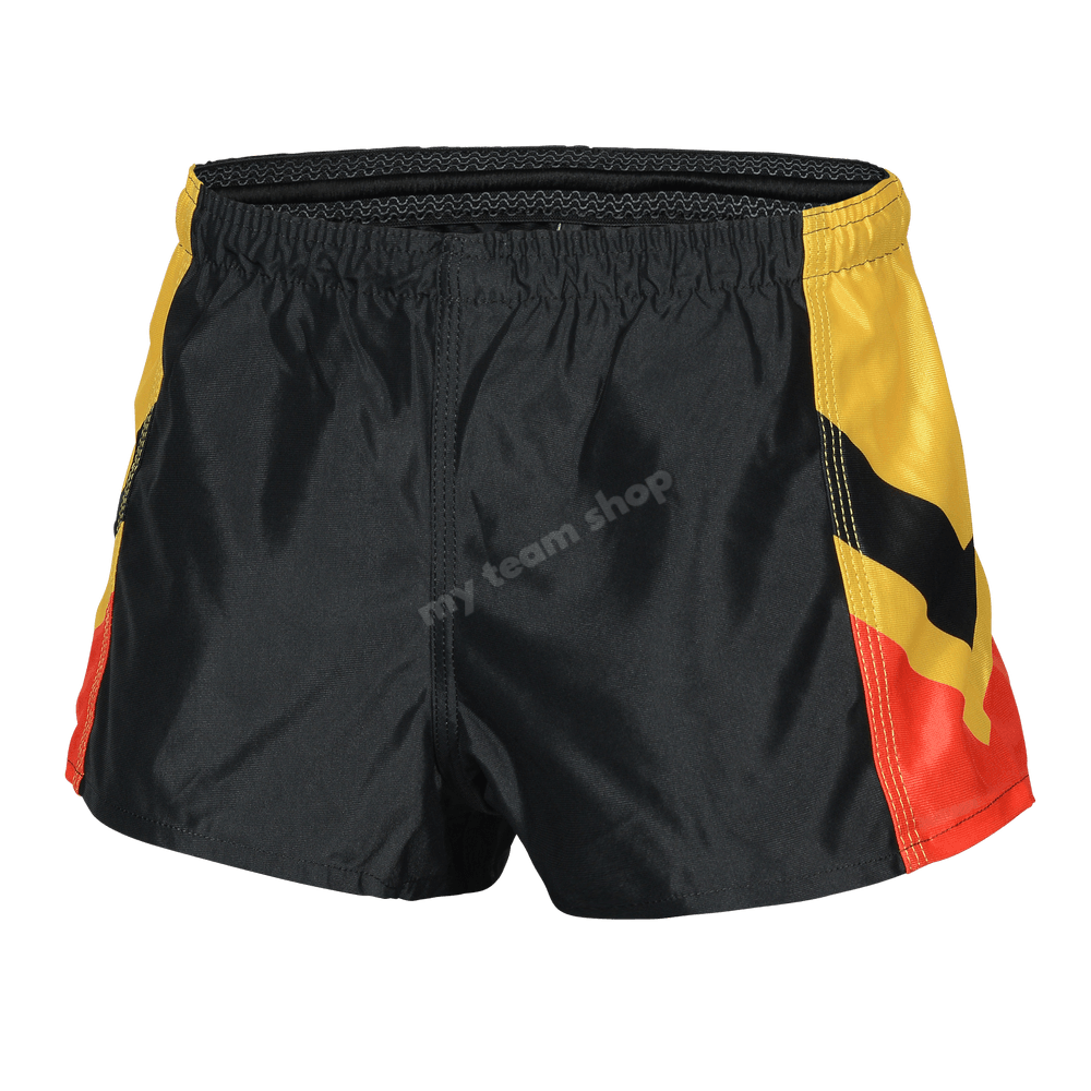 Mens Black/red/yellow Football Shorts Apparel