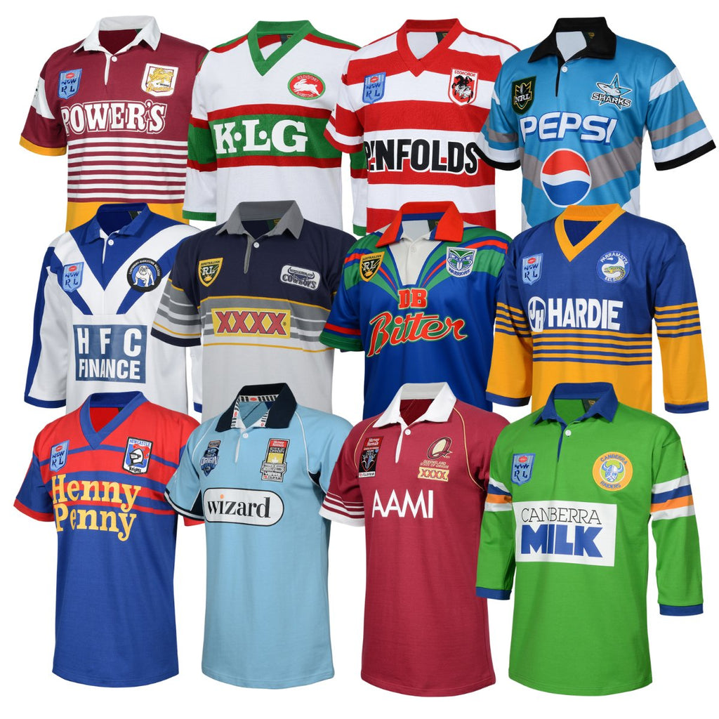 Retro Rugby League Jerseys