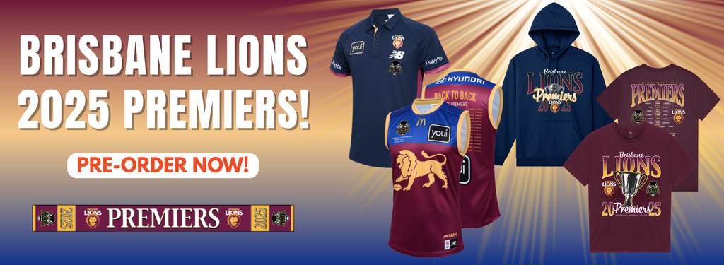 BRISBANE LIONS 2025 PREMIERS RANGE