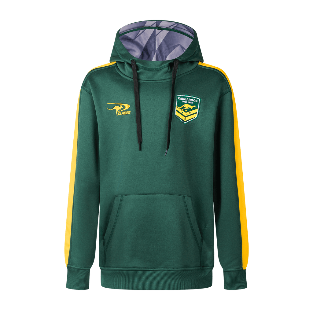 AUSTRALIAN KANGAROOS 2025 NRL PULLOVER HOODIE