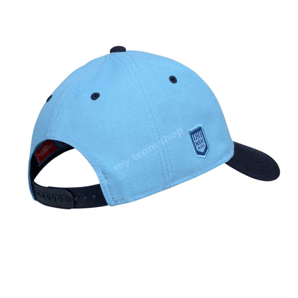 Nsw Blues 2022 Adults Bruce Healer NRL Stadium Cap Headwear