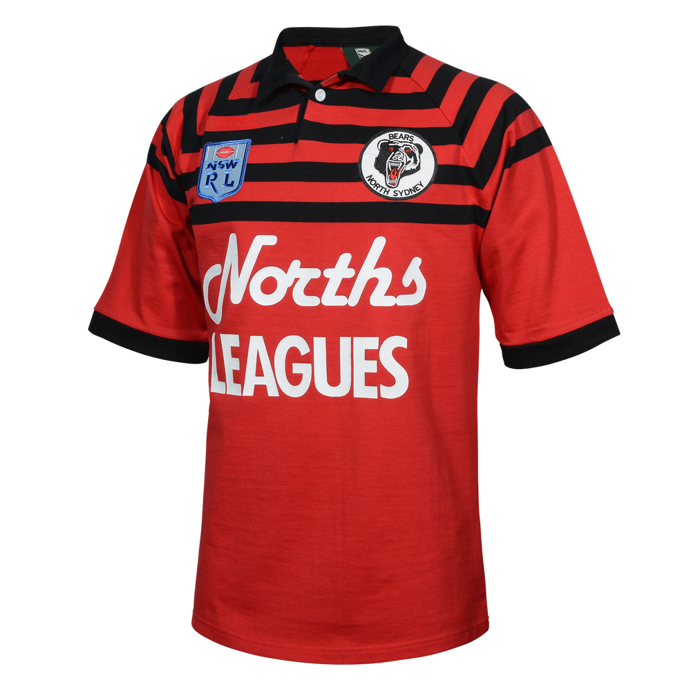 NORTH SYDNEY BEARS 1991 NRL RETRO JERSEY