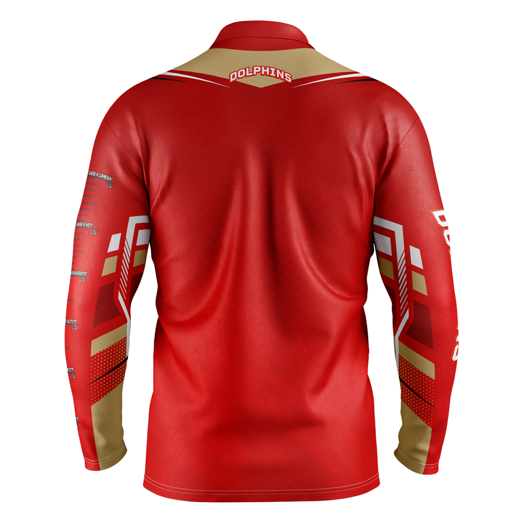 DOLPHINS NRL "CYBER" FISHING SHIRT