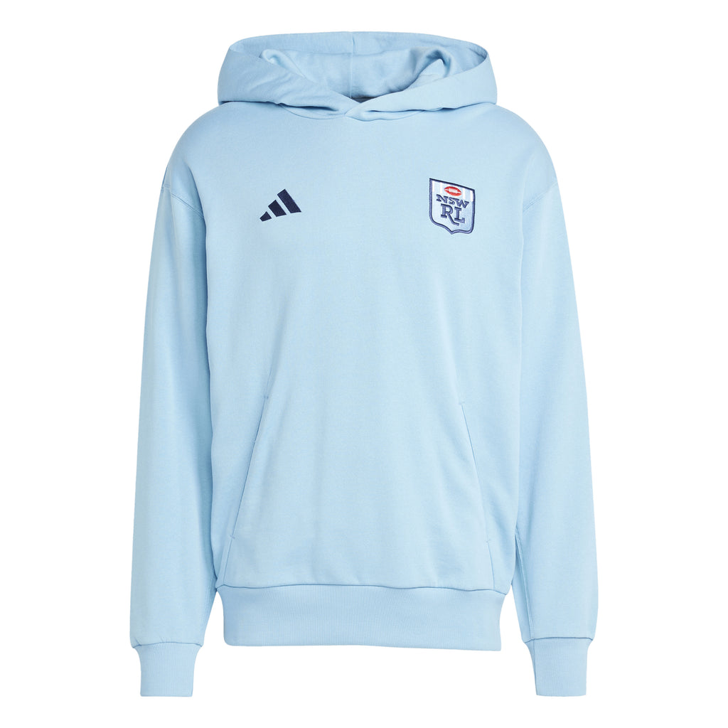 NSW STATE OF ORIGIN HERITAGE BLUES HOODIE FRONT