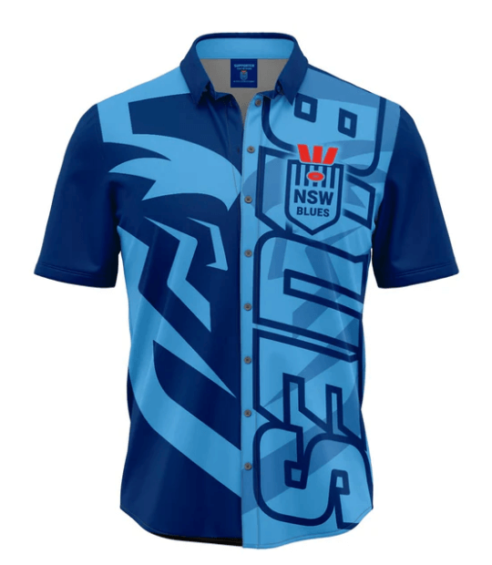 NSW STATE OF ORIGIN NRL 'SHOWTIME' PARTY SHIRT FRONT