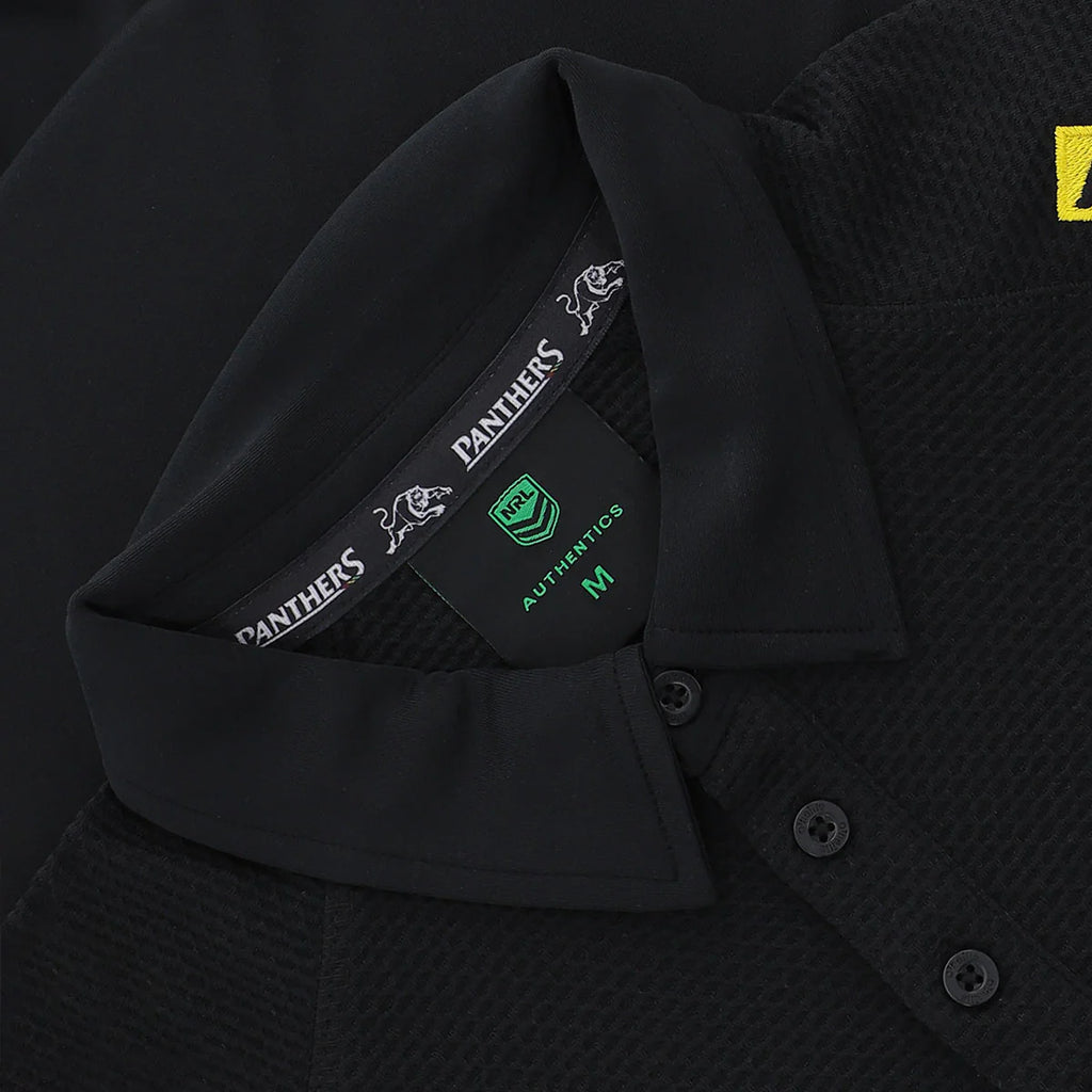 Penrith Panthers 2025 Nrl Media Polo Media Polo COLLAR