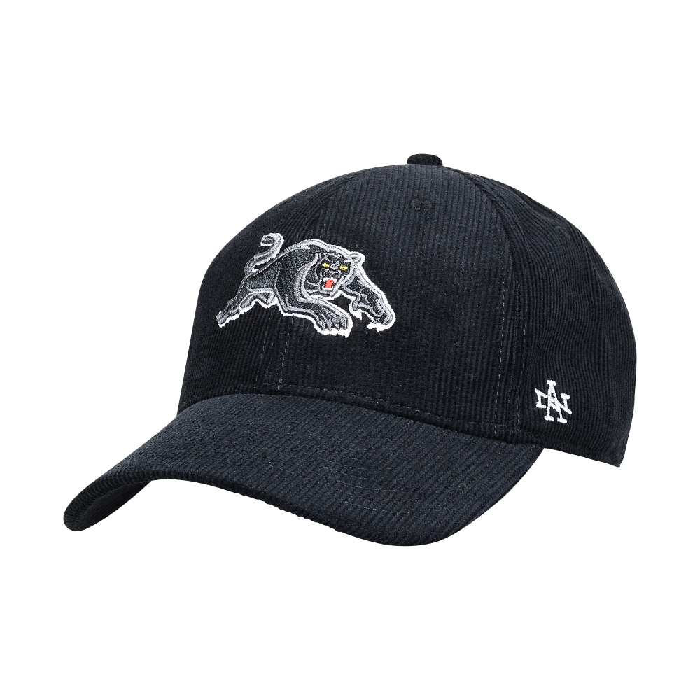 PENRITH PANTHERS NRL CORDUROY SLOUCH CAP FRONT