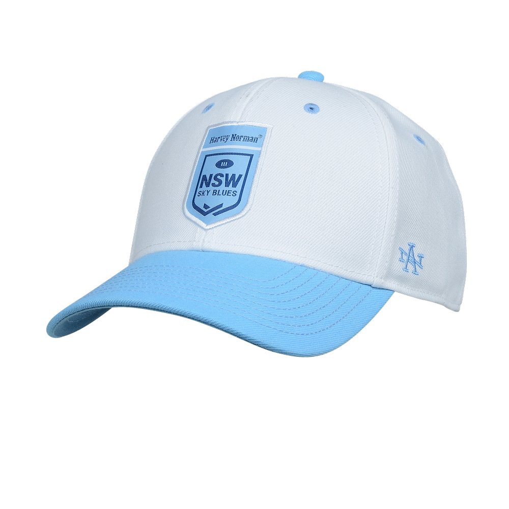 Nsw Sky Blues 2022 White / Blue Two Tone Stadium Cap Headwear