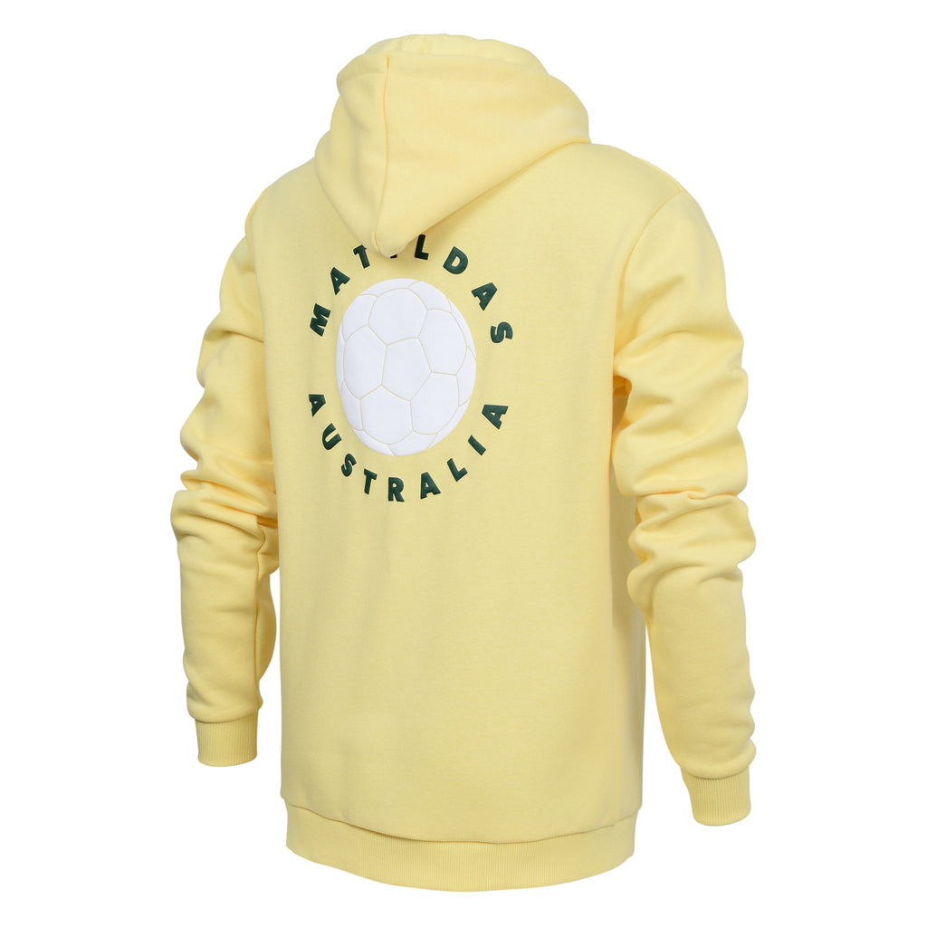 Matildas Womens Gold Puff Print Hoodie