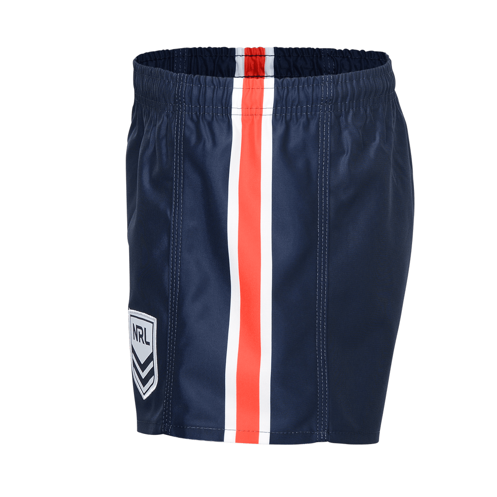 SYDNEY ROOSTERS NRL YOUTH SUPPORTER SHORTS