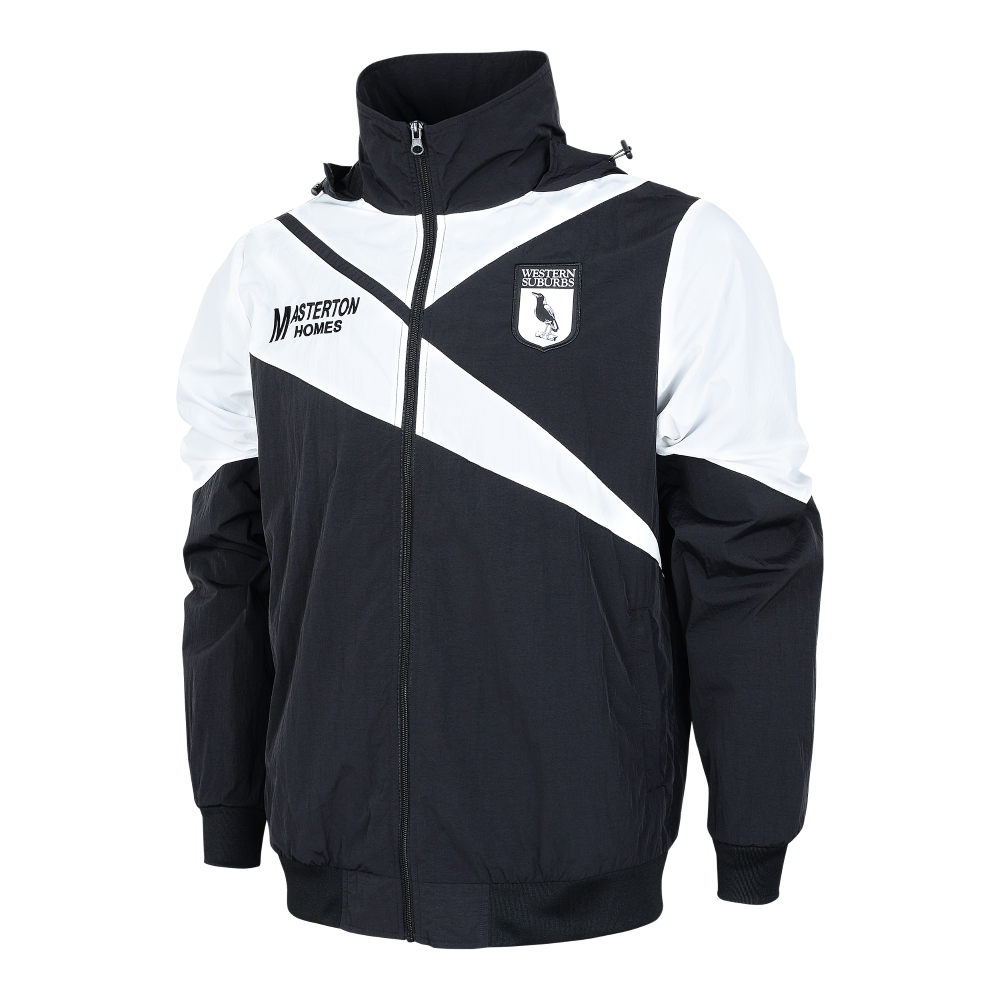 WESTERN SUBURBS MAGPIES NRL RETRO TRACK JACKET