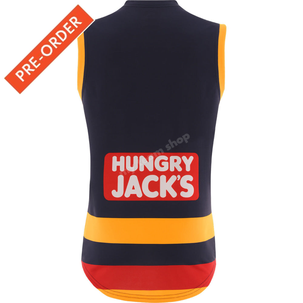 Adelaide Crows 2025 Afl Home Guernsey Guernsey