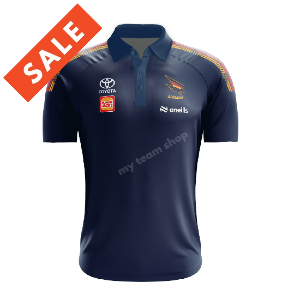 Adelaide Crows 2025 Afl Media Polo Media Polo