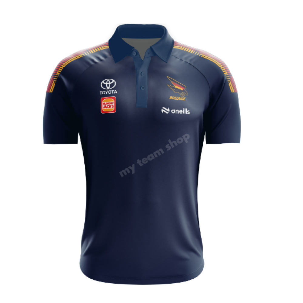 Adelaide Crows 2025 Afl Media Polo Media Polo