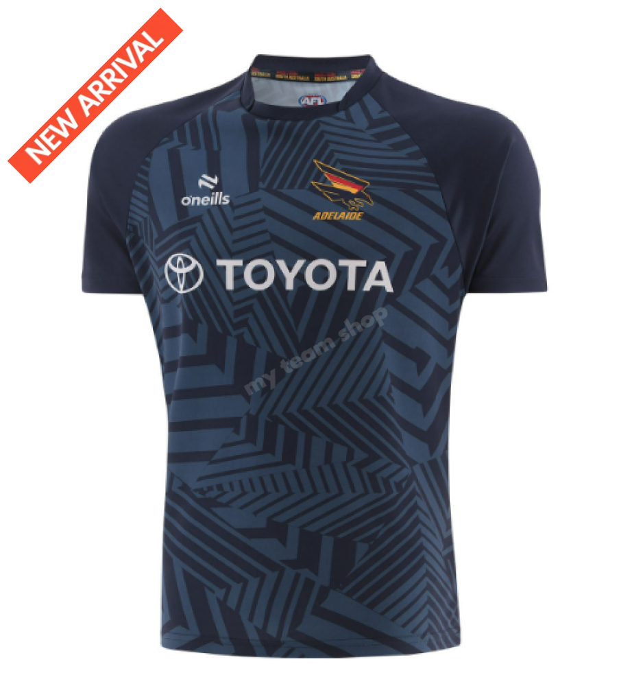 ADELAIDE CROWS 2026 AFL NAVY TRAINING TEE AFL Training Tee