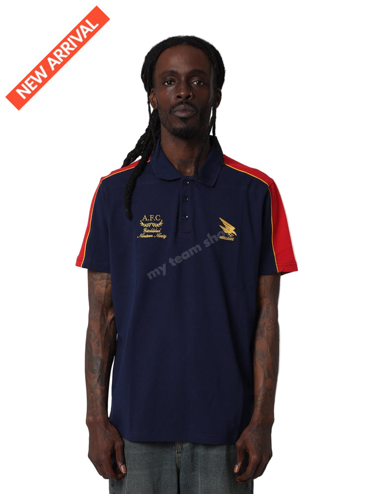 ADELAIDE CROWS AFL MULTI LOGO POLO AFL Multi Logo Polo