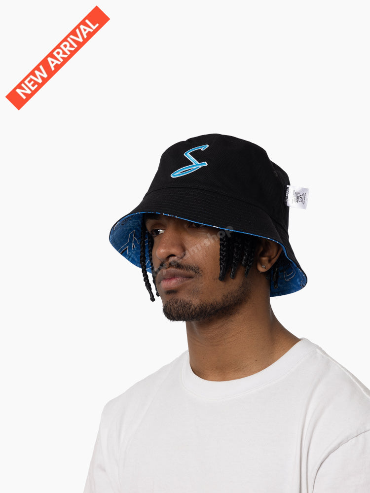 ADELAIDE STRIKERS BBL REVERSIBLE BUCKET HAT L/XL CRICKET Headwear
