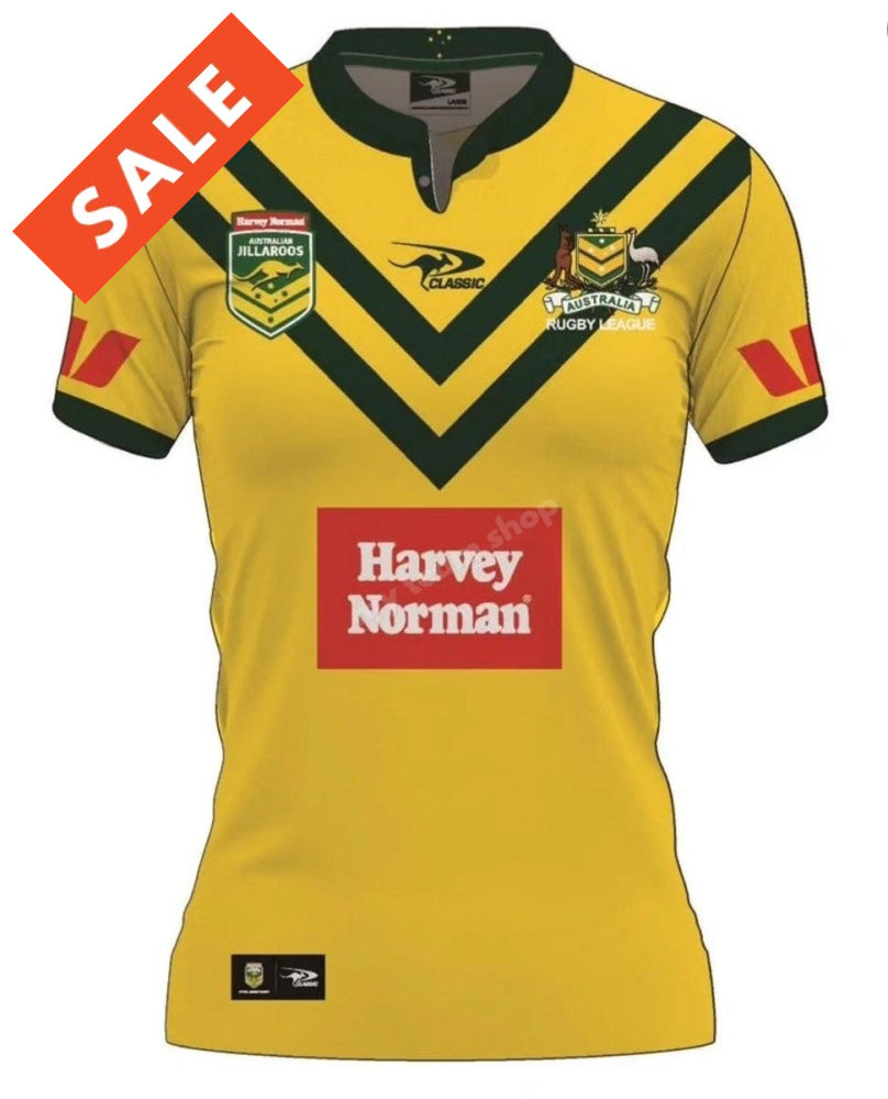 Australian Jillaroos 2025 Nrl Home Jersey Replica Jersey