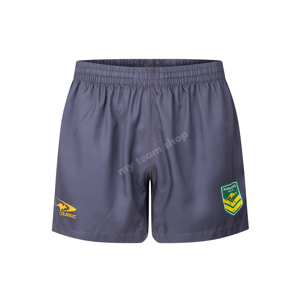 Australian Kangaroos 2025 Nrl Gym Shorts Shorts