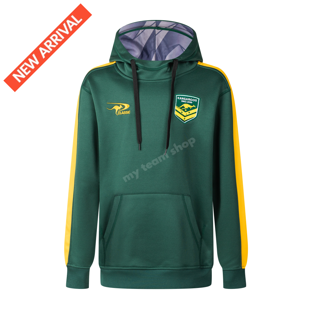 Australian Kangaroos 2025 Nrl Pullover Hoodie Pullover Hoodie