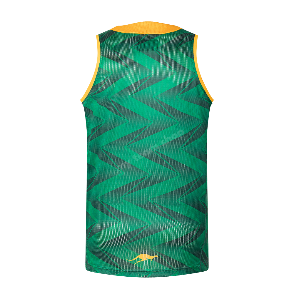 Australian Kangaroos 2025 Nrl Training Singlet Back