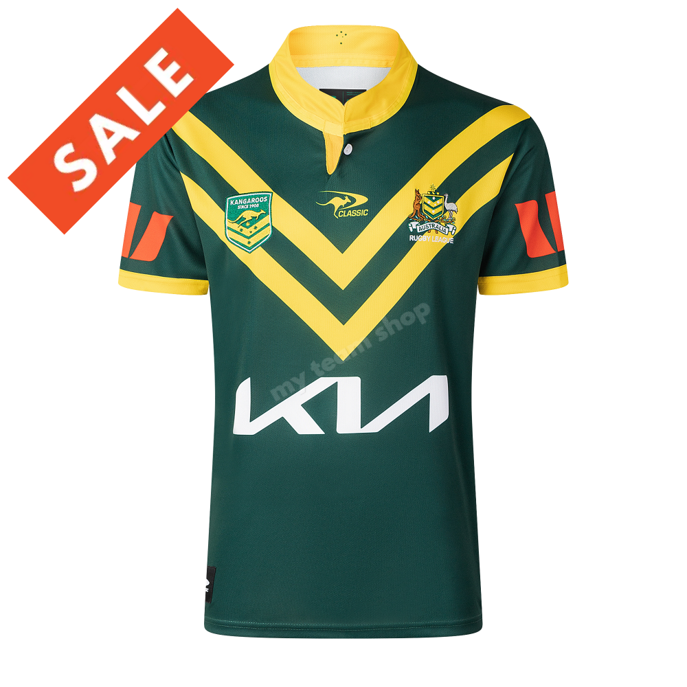 Australian Kangaroos 2026 NRL Home Jersey | My Team Shop