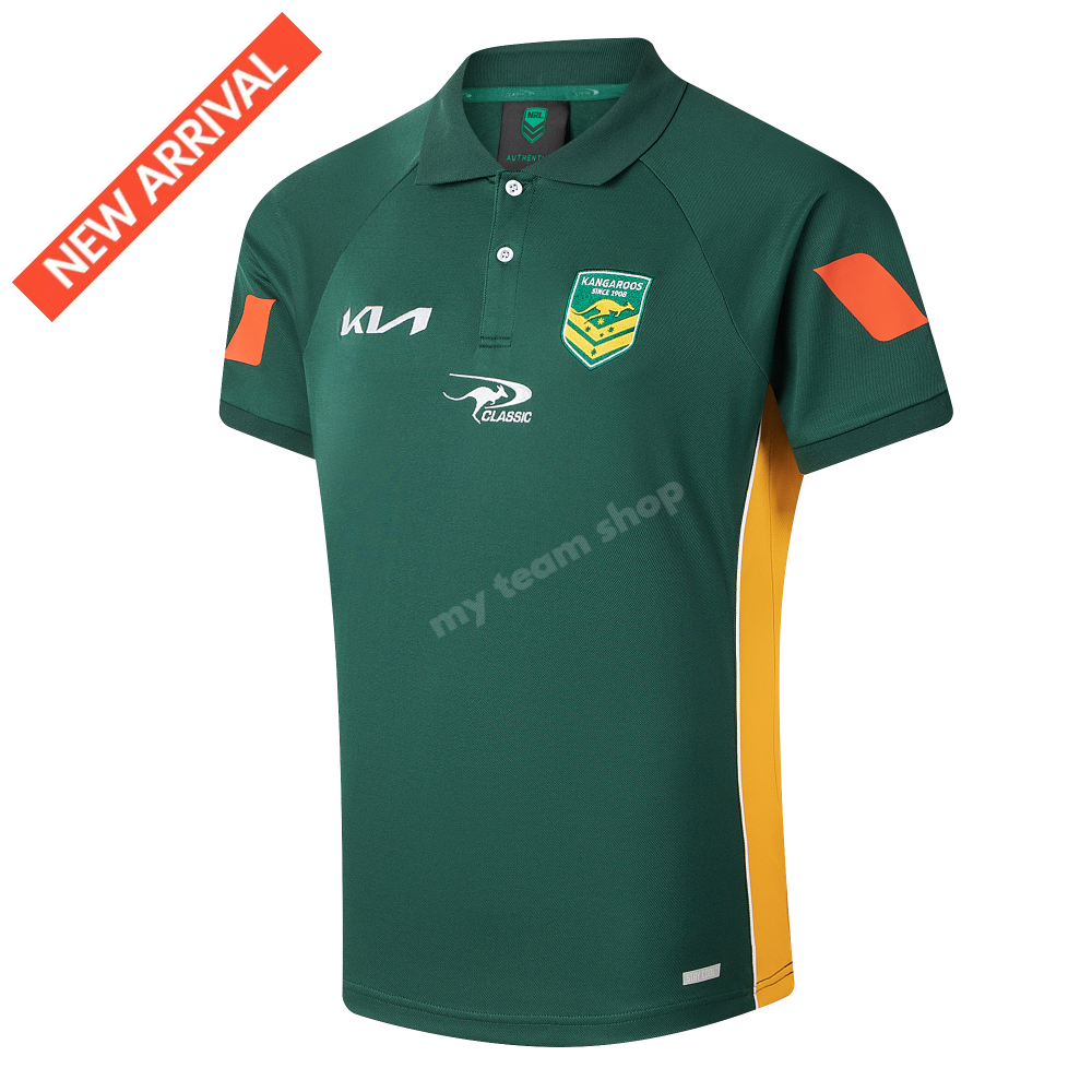 AUSTRALIAN KANGAROOS 2026 NRL MEDIA POLO NRL Media Polo
