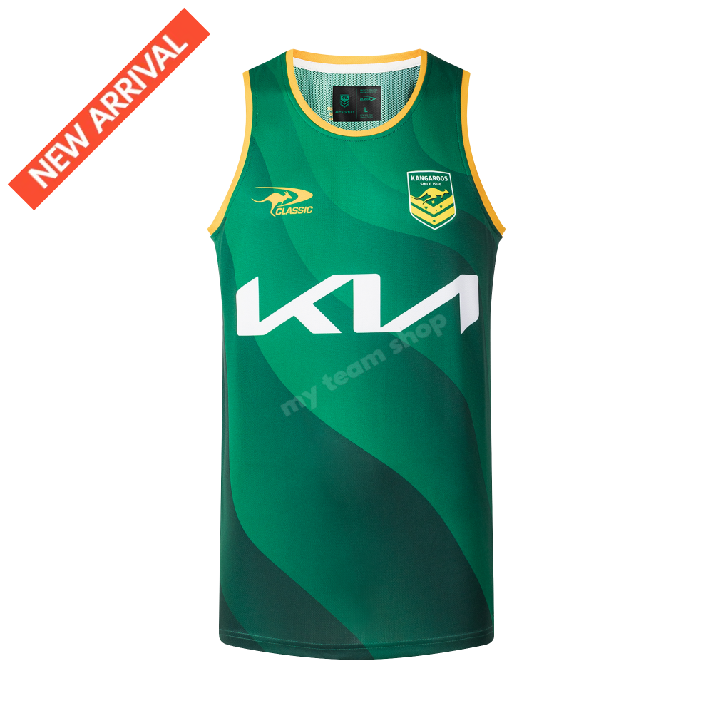 AUSTRALIAN KANGAROOS 2026 NRL TRAINING SINGLET NRL Training Tee