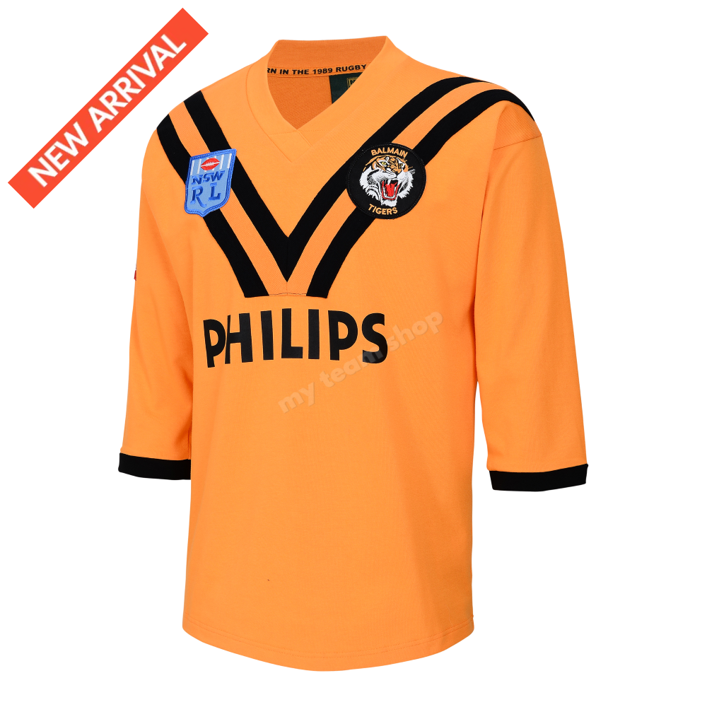 BALMAIN TIGERS 1989 GRAND FINAL NRL RETRO JERSEY