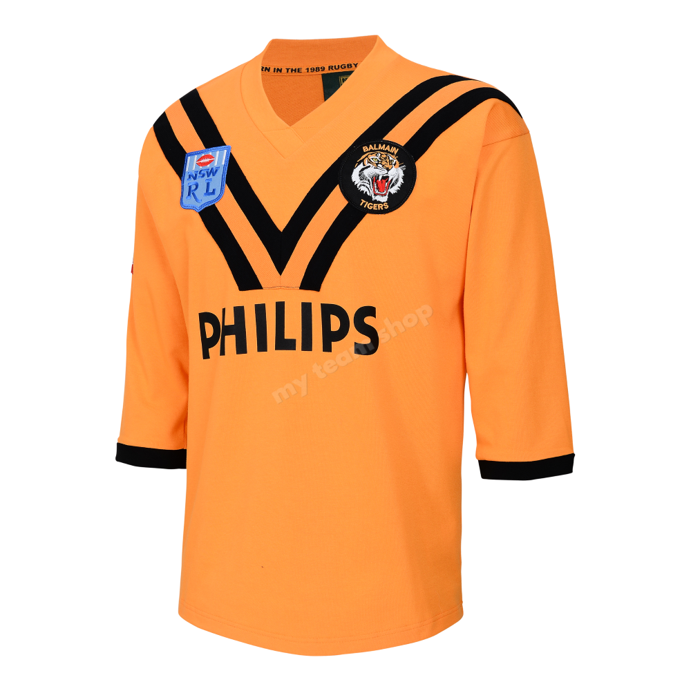 BALMAIN TIGERS 1989 GRAND FINAL NRL RETRO JERSEY