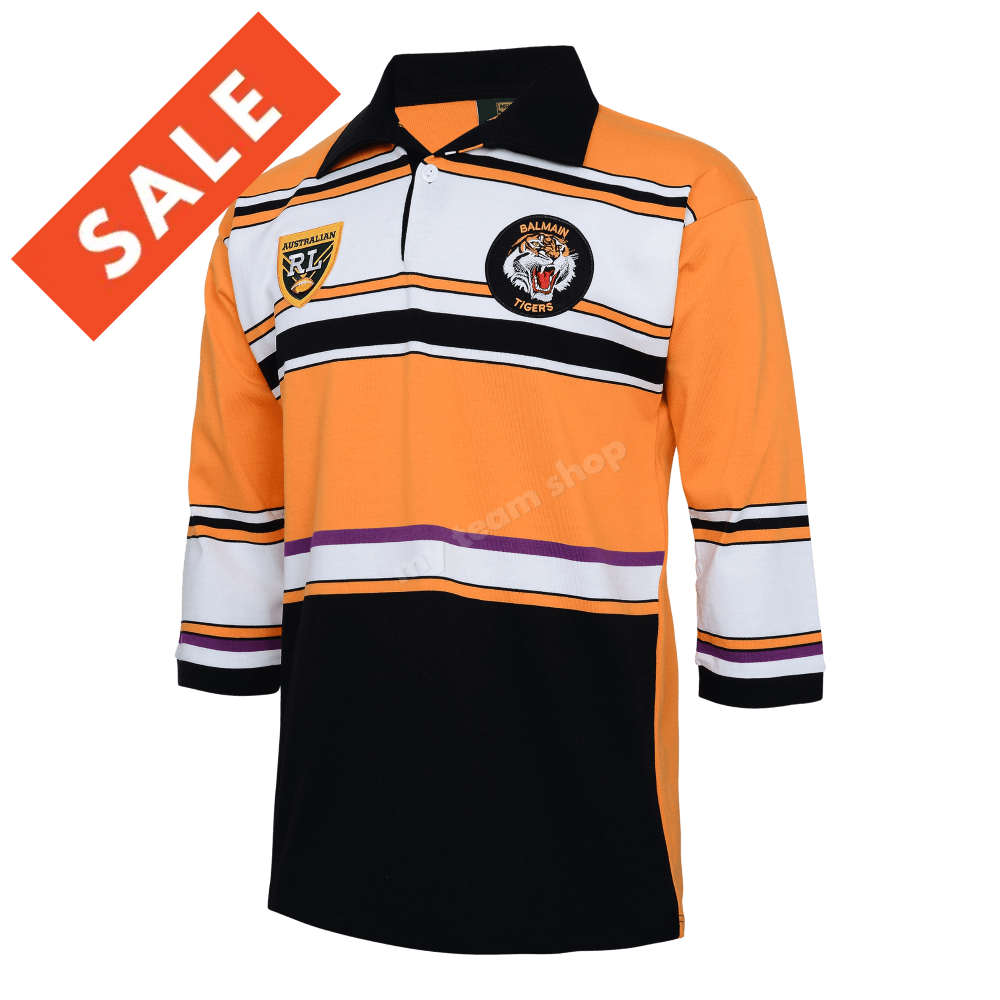 BALMAIN TIGERS 1996 NRL RETRO JERSEY FRONT