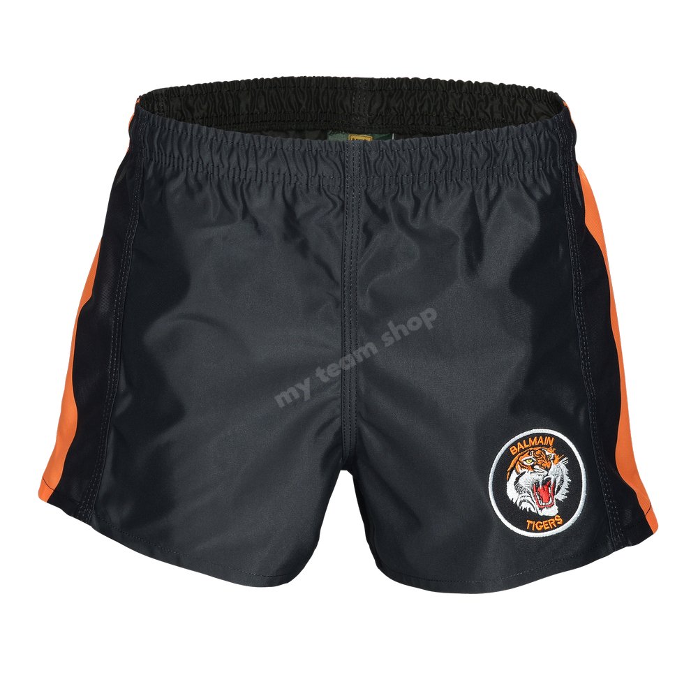 Balmain Tigers NRL Retro Footy Shorts Apparel