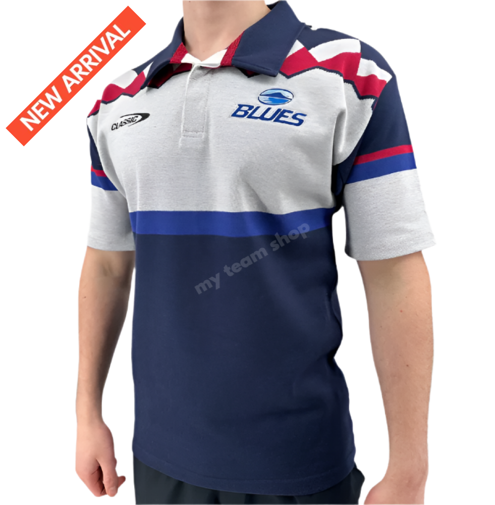 Blues Retro Rugby Jersey Rugby Retro Jersey