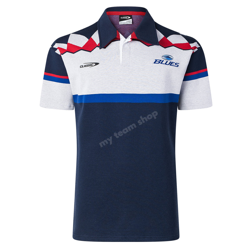 BLUES RETRO RUGBY JERSEY - Main Image