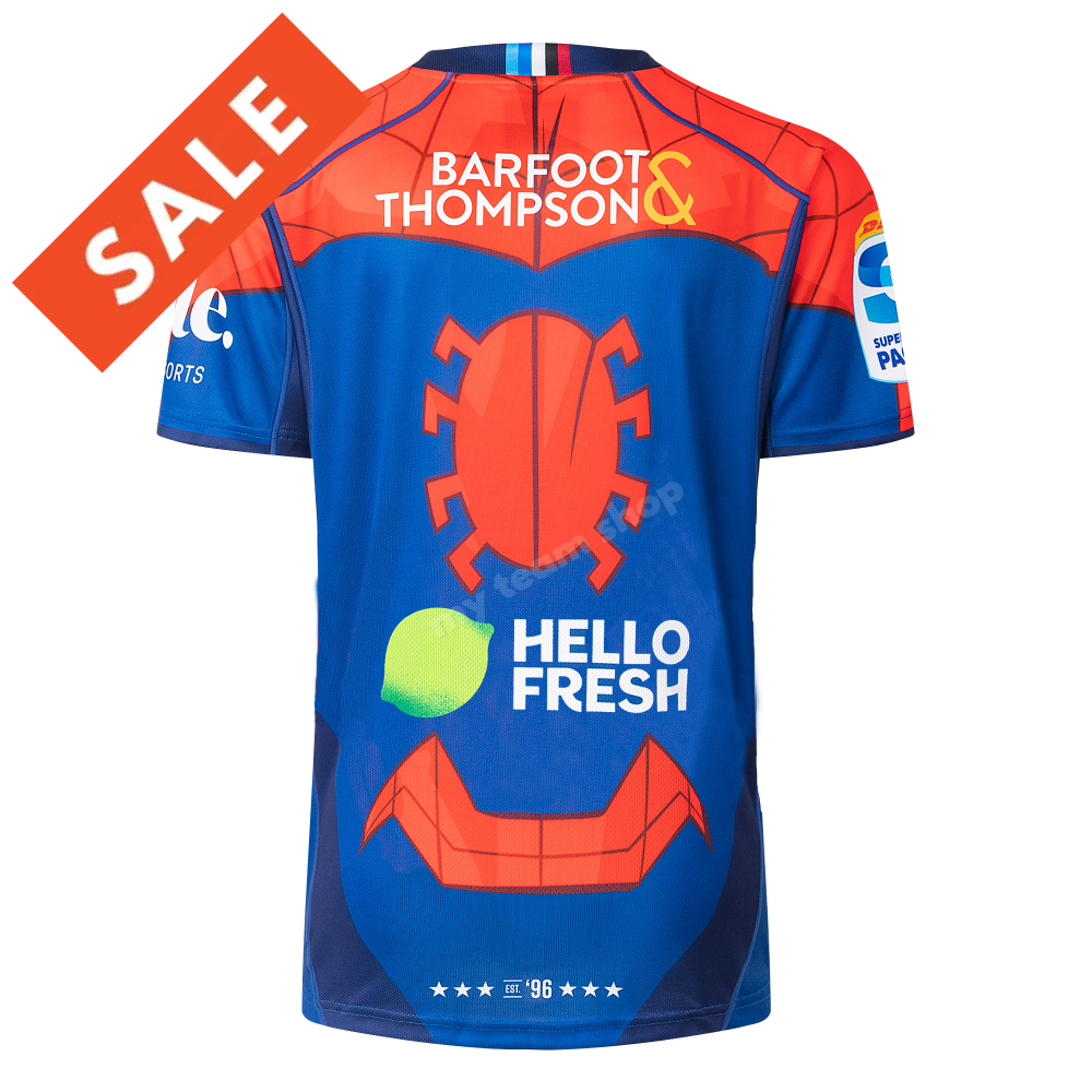 BLUES RUGBY SPIDERMAN MARVEL JERSEY Rugby Jersey