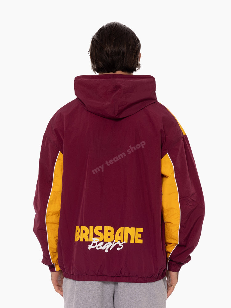 BRISBANE BEARS AFL THROWBACK SPRAY JACKET AFL Throwback Spray Jacket