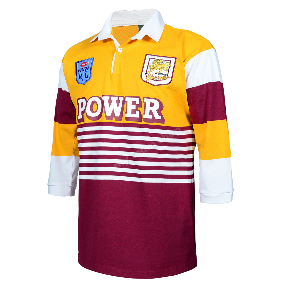 Brisbane Broncos 1988 Retro Jersey Apparel