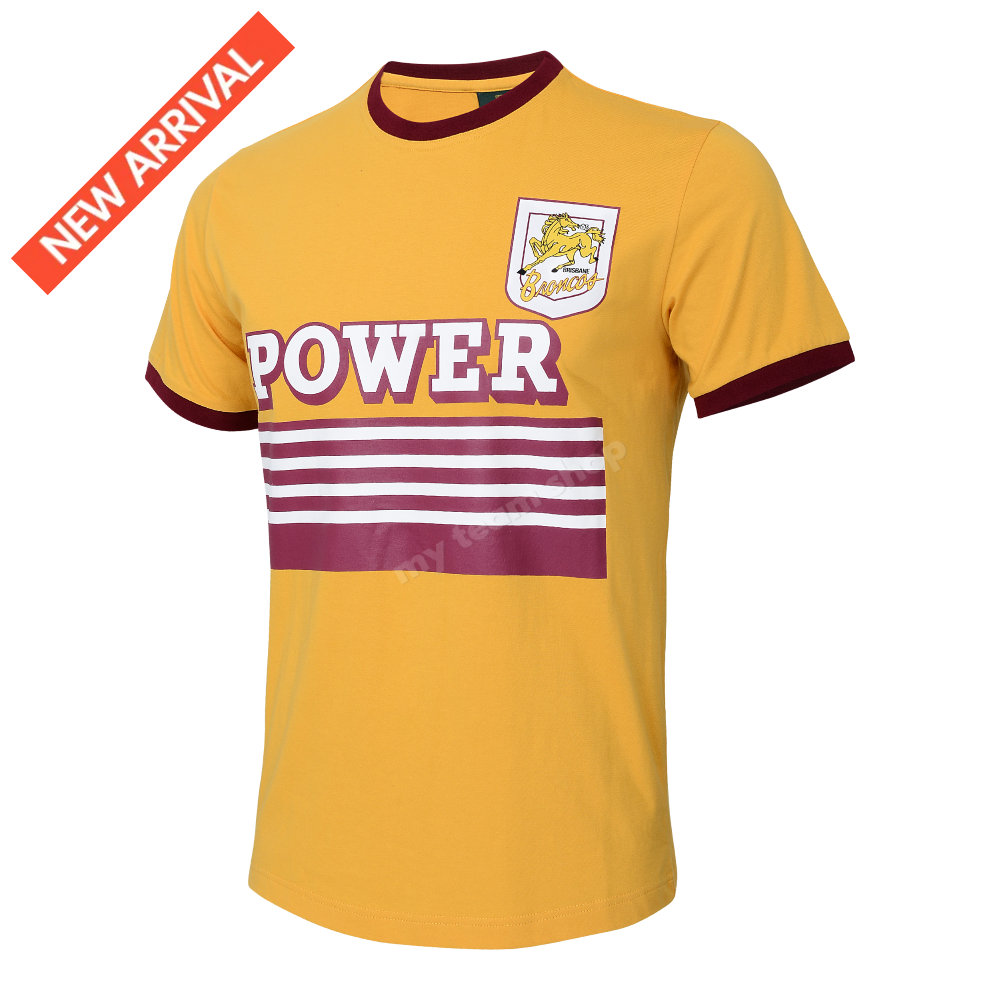 Brisbane Broncos 1988 Nrl Retro Tee Retro Tee