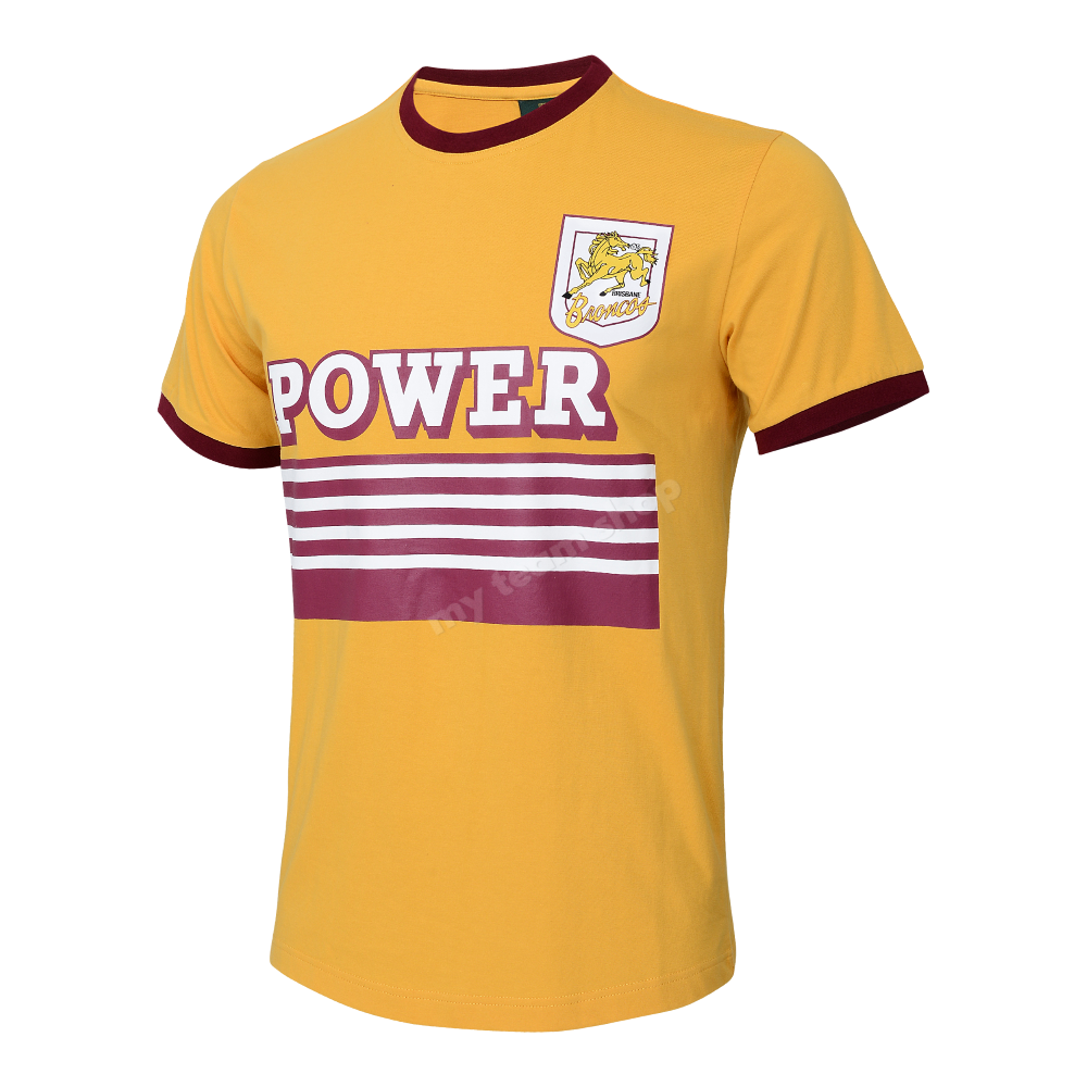 Brisbane Broncos 1988 Nrl Retro Tee Retro Tee