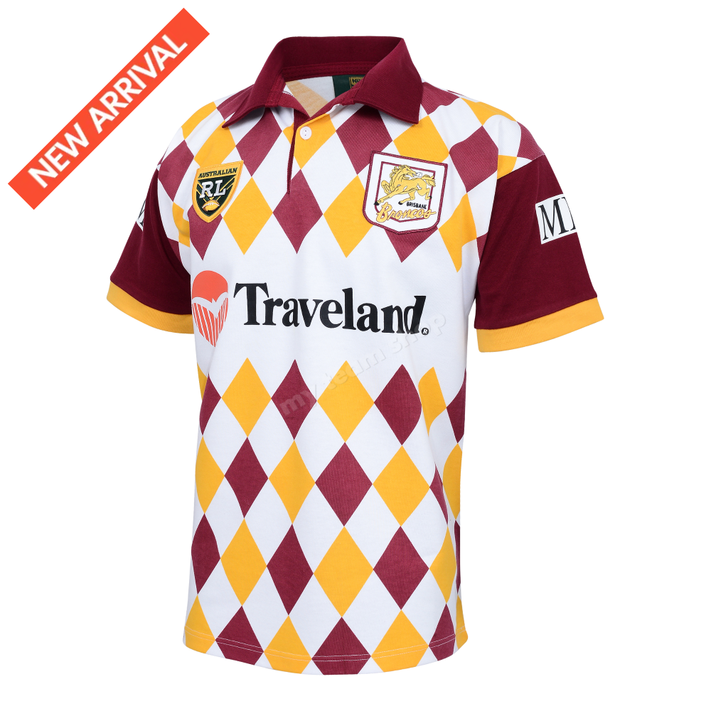 Brisbane Broncos 1995 Nrl Retro Jersey Retro Jersey