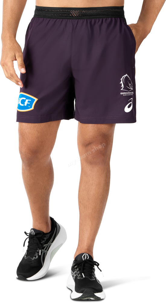 Brisbane Broncos 2024 Nrl Training Shorts Shorts