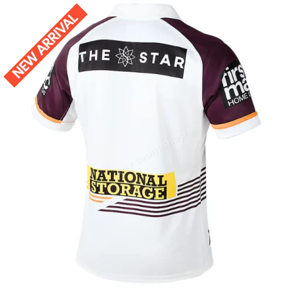 Brisbane Broncos 2025 Nrl Away Jersey Replica Jersey