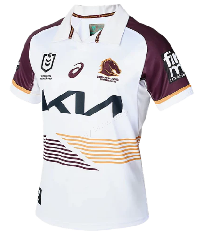 Brisbane Broncos 2025 Nrl Away Jersey Replica Jersey