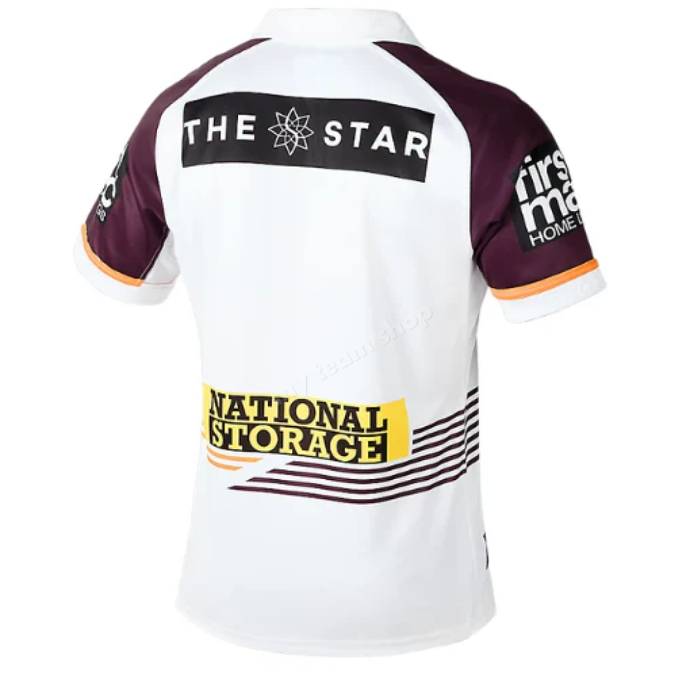 Brisbane Broncos 2025 Nrl Away Jersey Replica Jersey