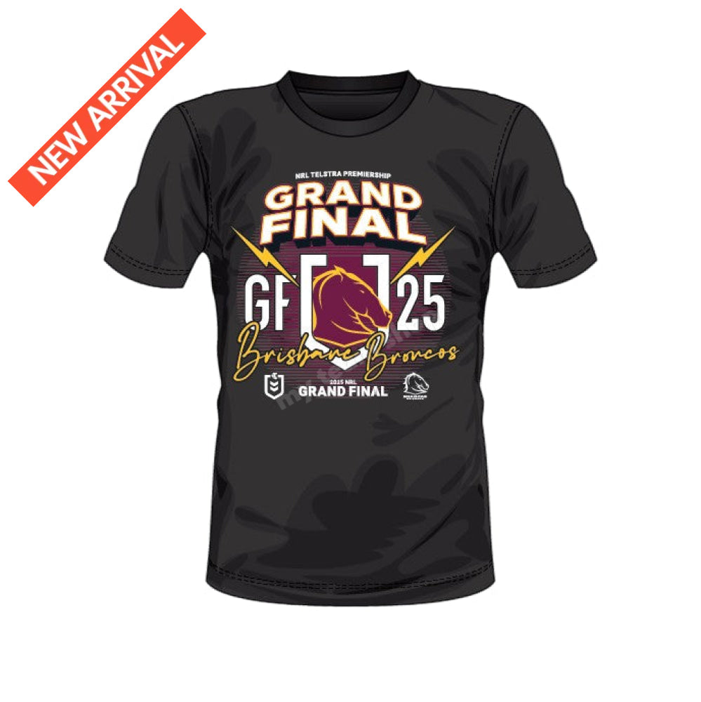 BRISBANE BRONCOS 2025 NRL GRAND FINAL TEE NRL Grand Final Tee