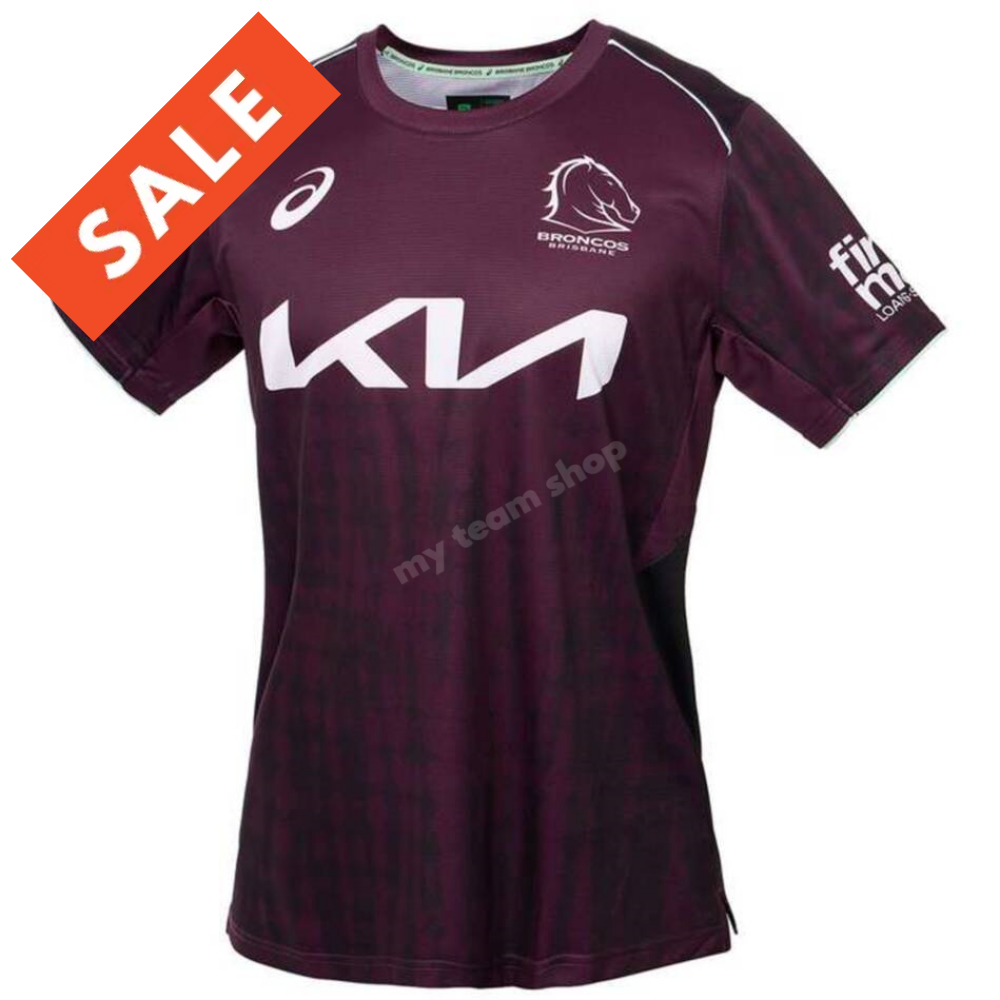 K*0様 【海外2XLサイズ】NRL ブリスベン・ブロンコス トレーニングシング Brisbane Broncos Training Gear | Official NRL Polos & Shirts